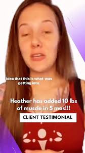 Client testimonial by @heather.custer 🔥🔥🔥 She’s