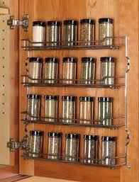 Pin By Kitchensource Com On Follower Finds Door Mounted Spice Rack Cabinet Door Spice Rack Spice Rack Kitchen Cabinet