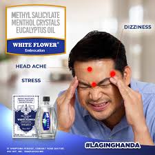 Headache, stress, and dizziness? Being able to know the pressure points can  be very handy! Don't forget to use Methyl Salicylate + Menthol Crystals +  Eucalyptus Oil (White Flower) for optimal relaxation