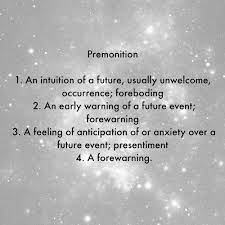 Premonitions Can Be Realistic Or Symbolic They Occur Commonly During Dreams But Also During Full Waking Awareness Empathy Love Feelings Quotes Intuition