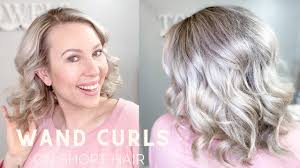 Try hairstyles with loose curls. Easy Soft Waves Using A Curling Wand On Short Hair My Cancer Chic