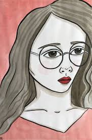 Original Portrait Painting by Kitty Cooper