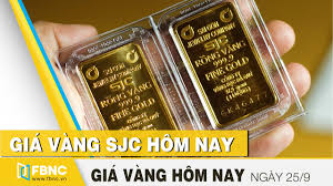 Gia Vang Hom Nay 25 9 Gia Vang Sjc Mới Nhất Hom Nay Fbnc Youtube