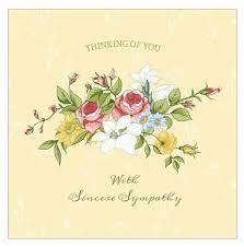 Fold along the middle of the card and it is done! 8 Free Printable Sympathy Cards For Any Loss Sympathy Cards Condolence Card Sympathy Thank You Notes