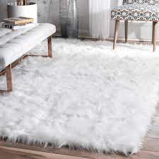 Maybe you would like to learn more about one of these? Nuloom Faux Flokati Sheepskin Cloud White Shag Area Rug Overstock 12352068