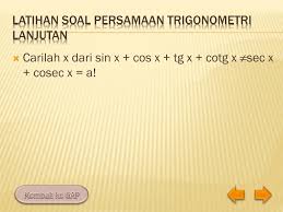 Ppt Trigonometri Powerpoint Presentation Free Download Id 2254863