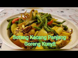 Sayurkacangpanjang kacang panjang goreng telur bahan bahan kacang panjang hai semua, harini sis nak kongsikan resepi kacang panjang goreng telur yang mudah dan sedap. Sotong Goreng Kunyit Dan Kacang Panjang Paling Ringkas Dan Sedap