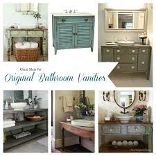 The collection features a variety of simple, traditional silhouettes that are. Bathroom Inspiration Open Shelf Vanity Postcards From The Ridge