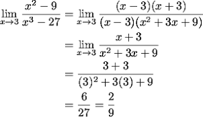 Jika suatu fungsi memetakan hasil f(x) untuk setiap nilai x, maka fungsi tersebut memiliki limit dimana x mendekati. Contoh Soal Limit Fungsi Pemfaktoran