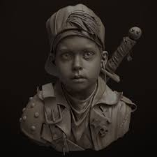 Cpl Buster Abis Vau On Artstation At Https Www Artstation Com Artwork Vedxb Buddha Statue 3d Characters Artwork