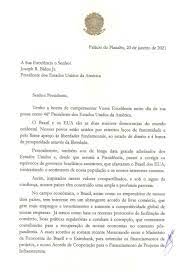 Enfim, um começo abrir mão de uma parte da eletrobras foi, sim, um aceno obje­ti­vo e sensato do governo em nome da boa gestão, estrada para um futuro menos desigual Jair M Bolsonaro On Twitter Cumprimento Joe Biden Como 46Âº Presidente Dos Eua A Relacao E E Longa Solida E Baseada Em Valores Elevados Como A Defesa Da Democracia E