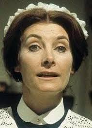 She was a household name in the UK with her role as Sarah Moffat in  Upstairs Downstairs during the first half of the Seventies, before coming  to world attention when she took