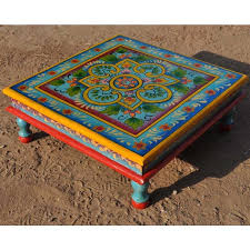 Cool Coffee Table Painted Coffee Tables Painted Furniture Boho Furniture