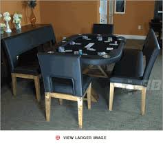 8 Player Modern Rustic Poker Table Poker Table Modern Wood Furniture Table