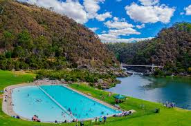 Launceston S Famous Cataract Gorge And First Basin Taken From A Chairlift That Is Believed To Be The Longest Ch States Of Australia Australia Travel Tasmania