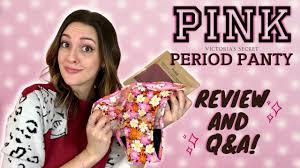 /r/girlswearingvs is mainly focused on real girls wearing victoria's secret (gonewilders. New Victoria S Secret Pink Period Panties Review Test Does Period Underwear Work Adara Unboxed Youtube