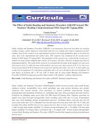 0 riviste maglia ai ferri pdf gratis. Pdf The Effect Of Guide Reading And Summary Procedure Grasp Toward The Second Year Students Reading Comprehensions At Sma Negeri 02 Tapung Hilir