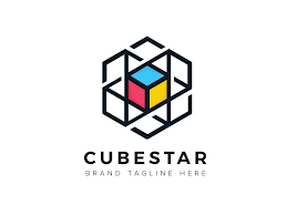 Cube Star Logo Star Logo Cube Star Logos