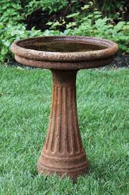 Chelsea Fluted Bird Bath Massarelli 39 S Poterie Jardin Jardinage Jardins