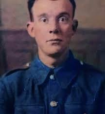 My grandfather training at Camp Dundurn before his ww2 deployment to  England. He's the taller guy.