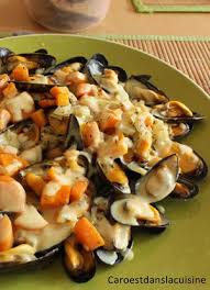 Comme J Adore Les Moules De Bouchot Et Que C Est La Pleine Saison J Ai Decide De Tester La Recette De Franck Grau Mouclade Recettes De Cuisine Cuisine Poisson