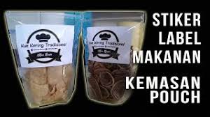 Bagi sobat yang mau membuat label makanan atau label minuman kami kasima grafika digital printing melayani cetak stiker label secara waktu pengerjaan pesanan label makanan ringan antara 3 sd 7 hari kerja tergantung kondisi di percetakan kami. Cara Membuat Label Kemasan Standing Pouch Youtube