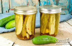 Gently tap the jars against the counter a few times to remove all the air bubbles. Kosher Style Dill Pickles Canning Recipe
