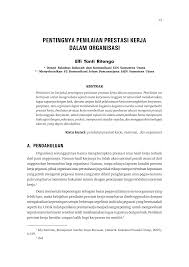 Mengadakan bengkel khas berkaitan penilaian prestasi yang dijalankan di. Http Jurnal Uinsu Ac Id Index Php Idarah Article Download 4829 2218