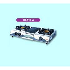 Lalu, masih ada pula jenis kompor tanam, kompor portable dan kompor biasa. Jual Rinnai Ri514a Kompor Gas 3 Tungku Grill Pemanggang Api Lilin Diskon Shopee Indonesia