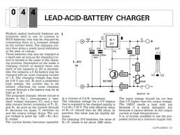 Lead Acid Battery Charger Elektor Magazine