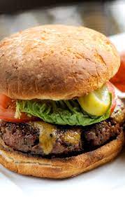Beef Burger Recipe With Stilton Rarebit Great British Chefs Recipe Homemade Burgers Burger Recipes Beef Recipes
