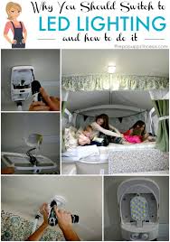 Pop Up Camper Mods Switching To Led Lighting The Pop Up Princess