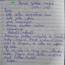 Maybe you would like to learn more about one of these? Ce SÄƒ Scriu Despre Primul RÄƒzboi Mondial Brainly Ro
