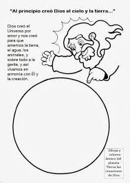 Fichas Para Imprimir Sobre La Creacion Fuente Educarconjesus Lecciones De Biblia Para Preescolar Clases De Arte Para Ninos La Creacion Para Ninos