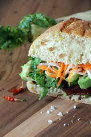 A note on the sauce: Banh Mi Sandwich Aus Vietnam Transglobal Pan Party