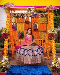 Off Beat Ideas For Your Mehndi Ceremony Decoration In 2020 Outdoor Indian Wedding Desi Wedding Decor Indian Wedding Decorations