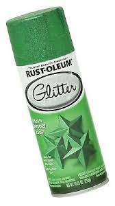 Rust Oleum 277781 Specialty Spray Paint 10 25 Oz Kelly Green Glitter Each Ebay