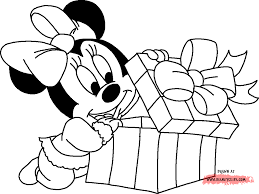 Upload your child's baby minnie mouse colored pages here. Baby Minnie Christmas Coloring Pages Coloring Pages For All Ages Free Coloring Library
