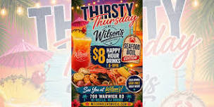 Thirsty Thursdays Seafood Boil Edition!