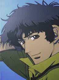Share the best gifs now >>>. Spike Spiegel Cowboy Bebop Anime Painting By Maryna Povhanych