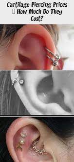 Cartilage Piercing Prices How Much Do They Cost Piercings Cartilage Cartilagepiercings Cost Earp Cartilage Piercing Cute Cartilage Piercing Piercing