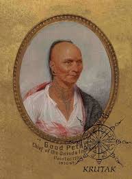 Neck Tattooing Of The Oneida Chief Good Peter Painted By John Trumball In 1792 American Indian History American Indian Art North American Indians