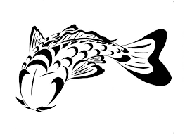 Black And White Stencil Koi Fish Design Tribal Koi Fish Tattoo Design Koi Fish Tattoos Koi Fish Tattoo Koi Fish Koi