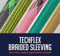 Techflex Braided Cable Sleeving - Braided Cable Sleeving