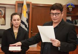 Atty. Edward James A. Dy Buco took oath as new Deputy Commissioner of  Assessment and Operations Coordinating Group (AOCG). Photos by: Jerome  Lanting Monta/ BOC-PIAD