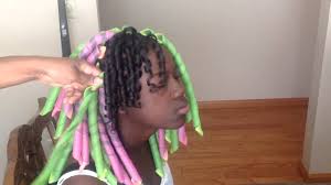 Curlformers tutorial on short natural hair | misskenk. 5 Must Watch Videos Of 4c Naturals Using Curlformers