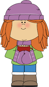 Winter Girl With Cocoa Clip Art Winter Girl With Cocoa Image Winter Girls Clip Art Free Clip Art