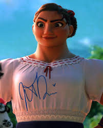 Jessica Darrow Disney Encanto 8x10 Signed Photo JSA Certified Autograp