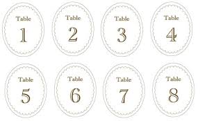 Teaching numbers has never been this cute and easy! 28 Elegant Printable Table Numbers Kitty Baby Love