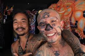 The dots mean mi vida loca or my crazy life. five dot tattoos: Skin Deep Phi Phi S Bamboo Zling Tattoo Industry Sleepless In Singapore